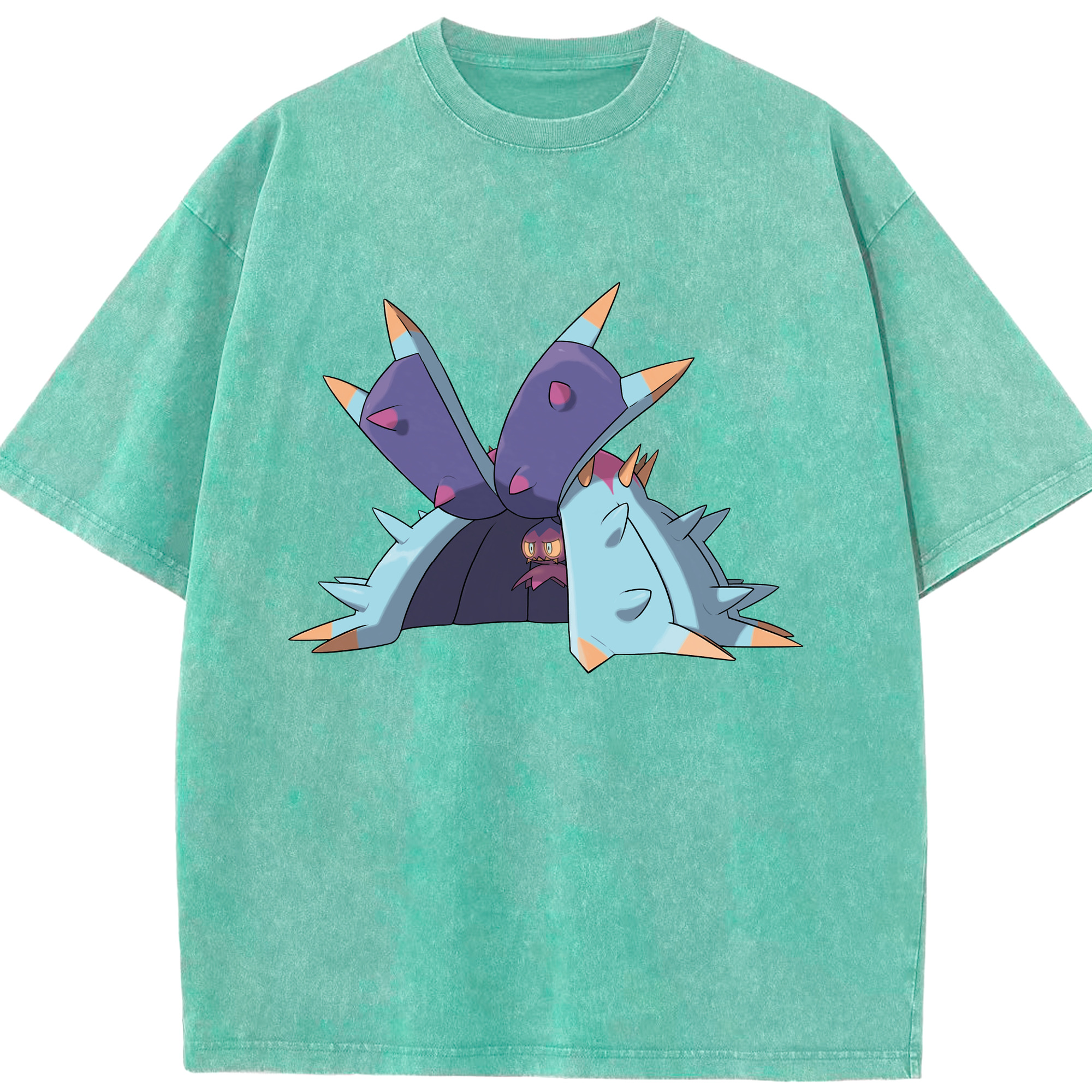 （画像用） ポケットモンスター Pokémon 綿100% ヴィンテージ風 半袖Tシャツ（フロントプリント）